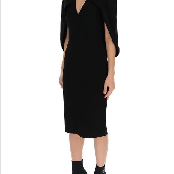 Givenchy Dresses & Skirts - Givenchy Fitted Cape Dress